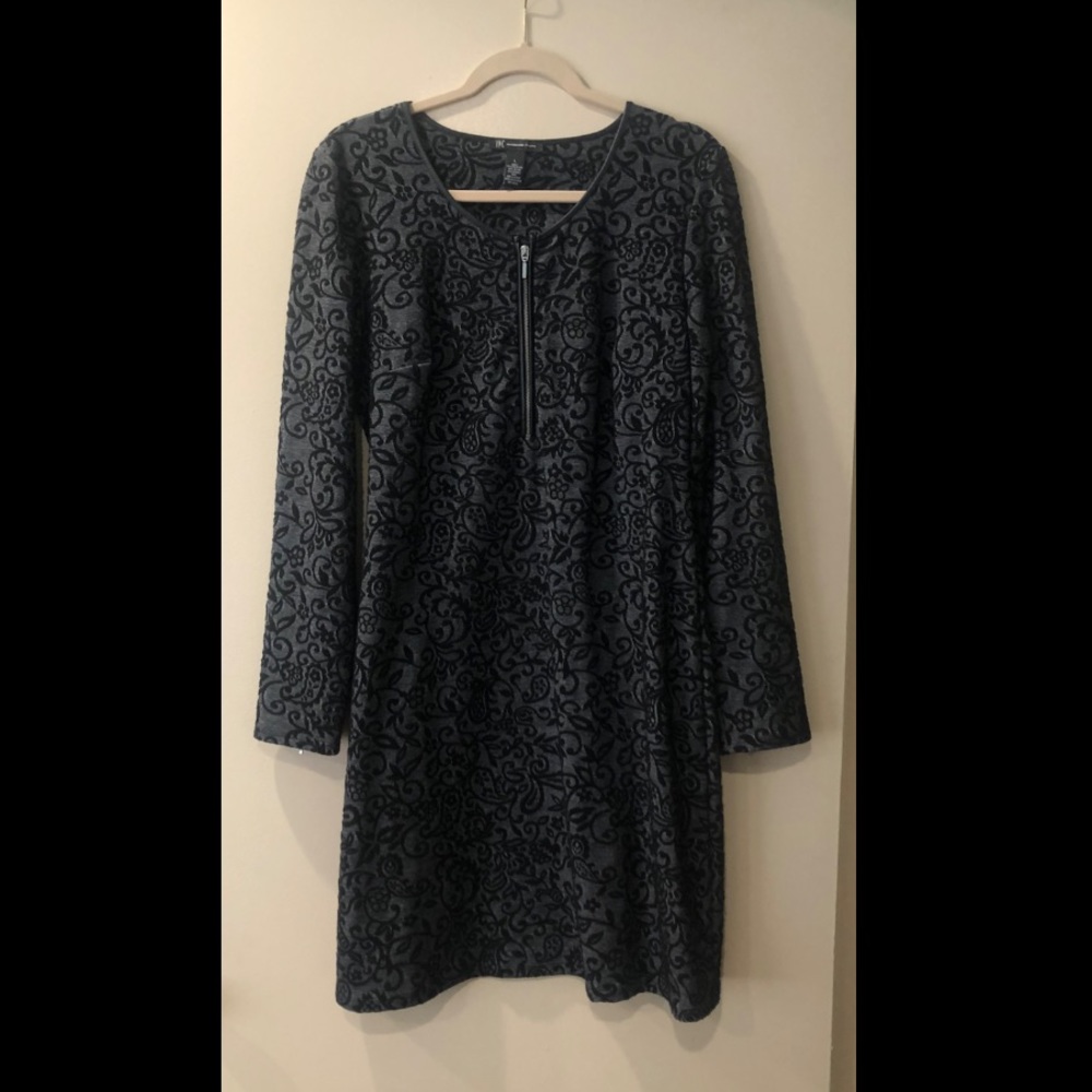 I.N.C Dress with leather trim